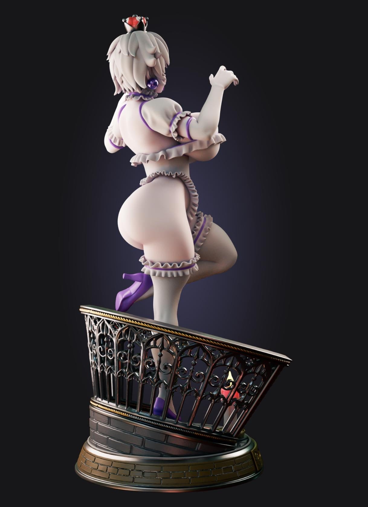 Ghost Princess Model Kit | 3D Resin Printed Figurine | Officer Rhu