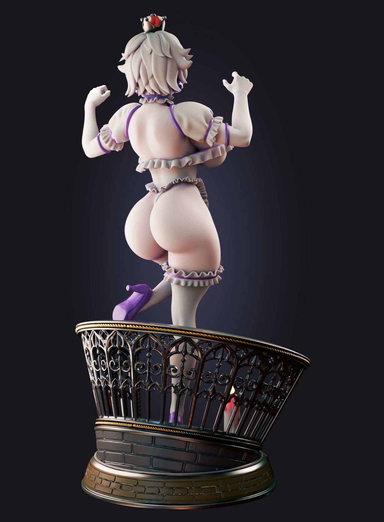 Ghost Princess Model Kit | 3D Resin Printed Figurine | Officer Rhu