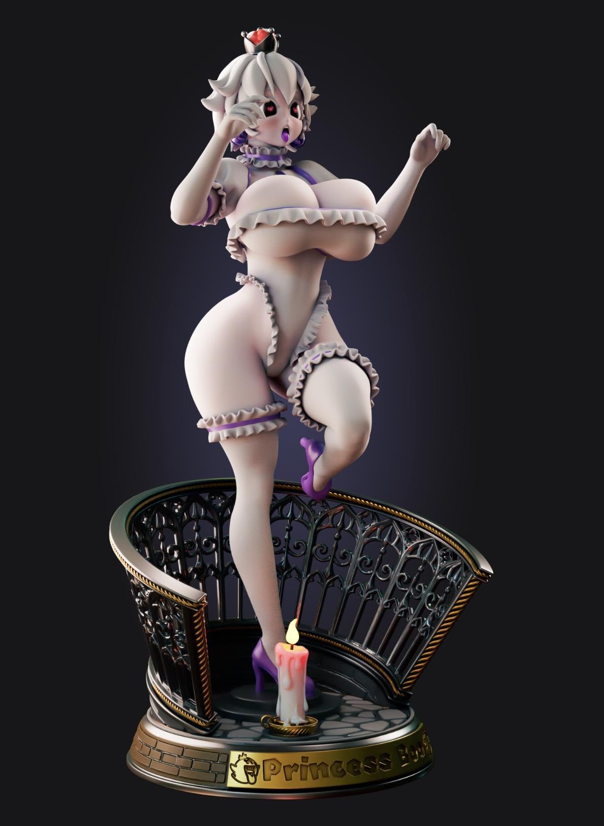 Ghost Princess Model Kit | 3D Resin Printed Figurine | Officer Rhu