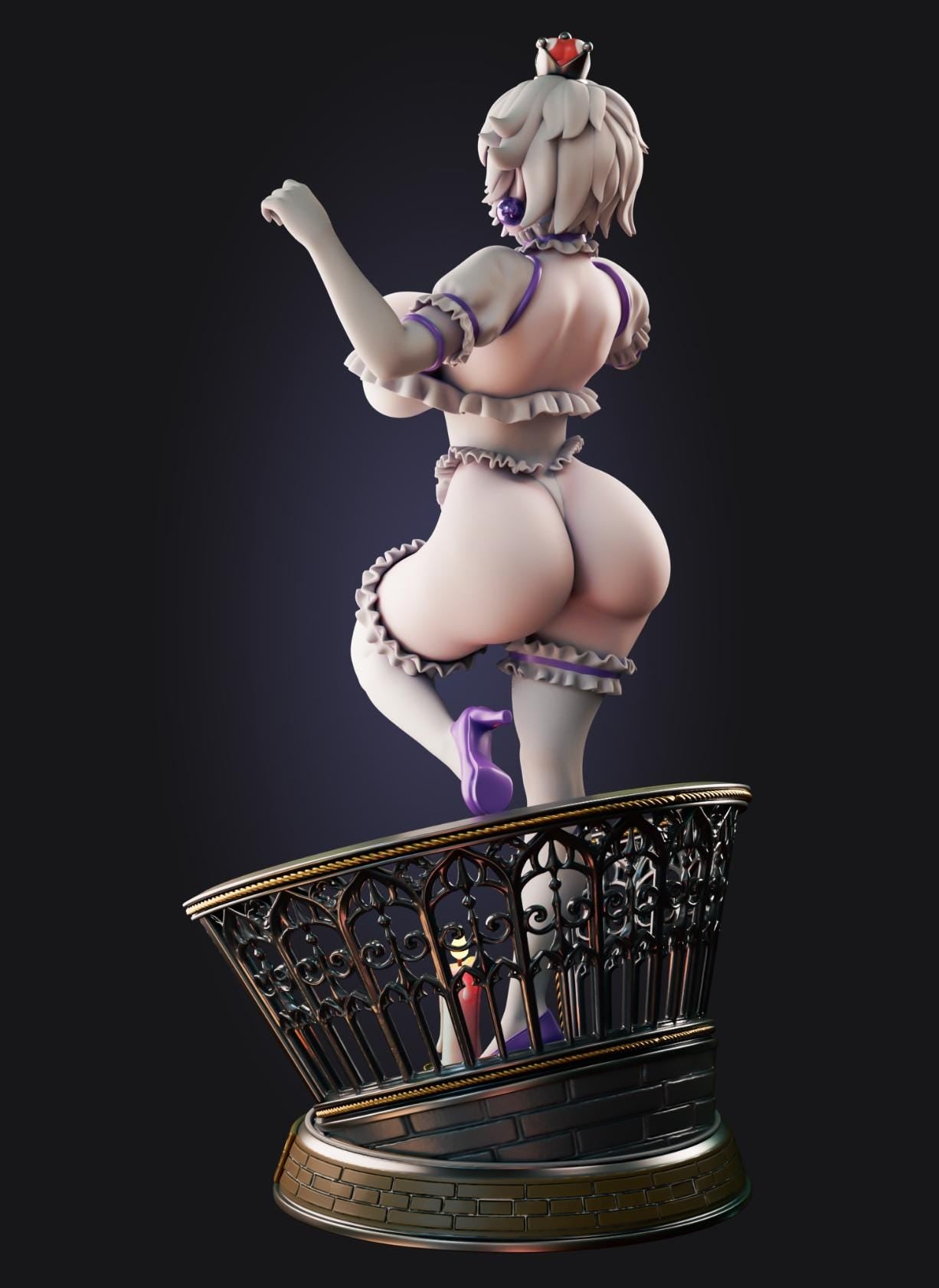 Ghost Princess Model Kit | 3D Resin Printed Figurine | Officer Rhu