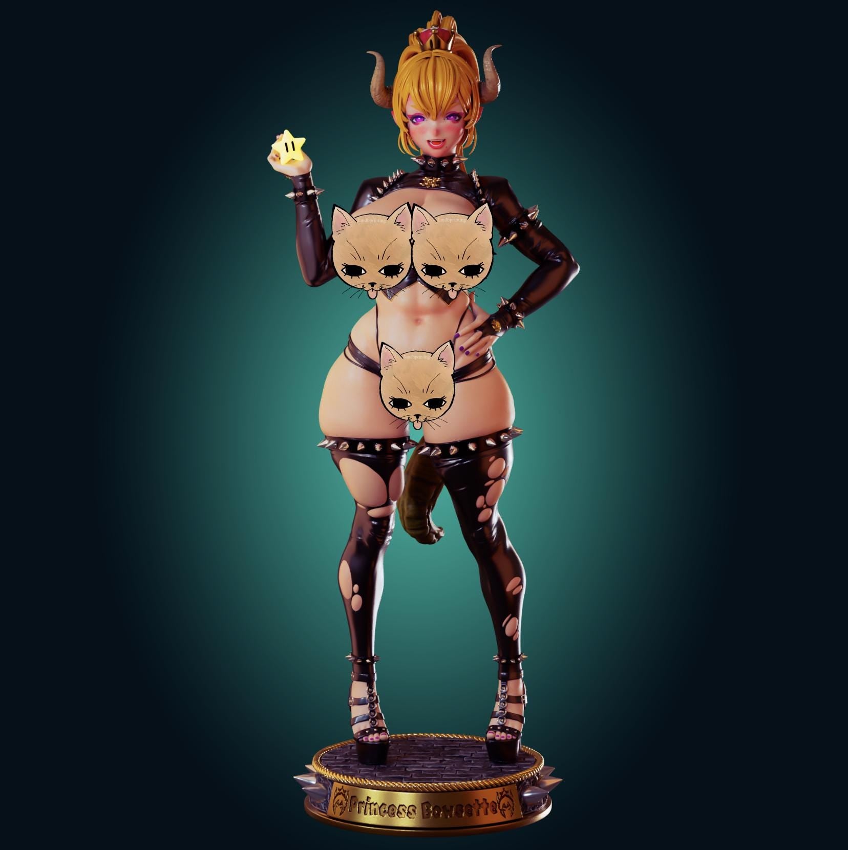 Turtle Princess Model Kit | 3D Resin Printed Figurine | Officer Rhu