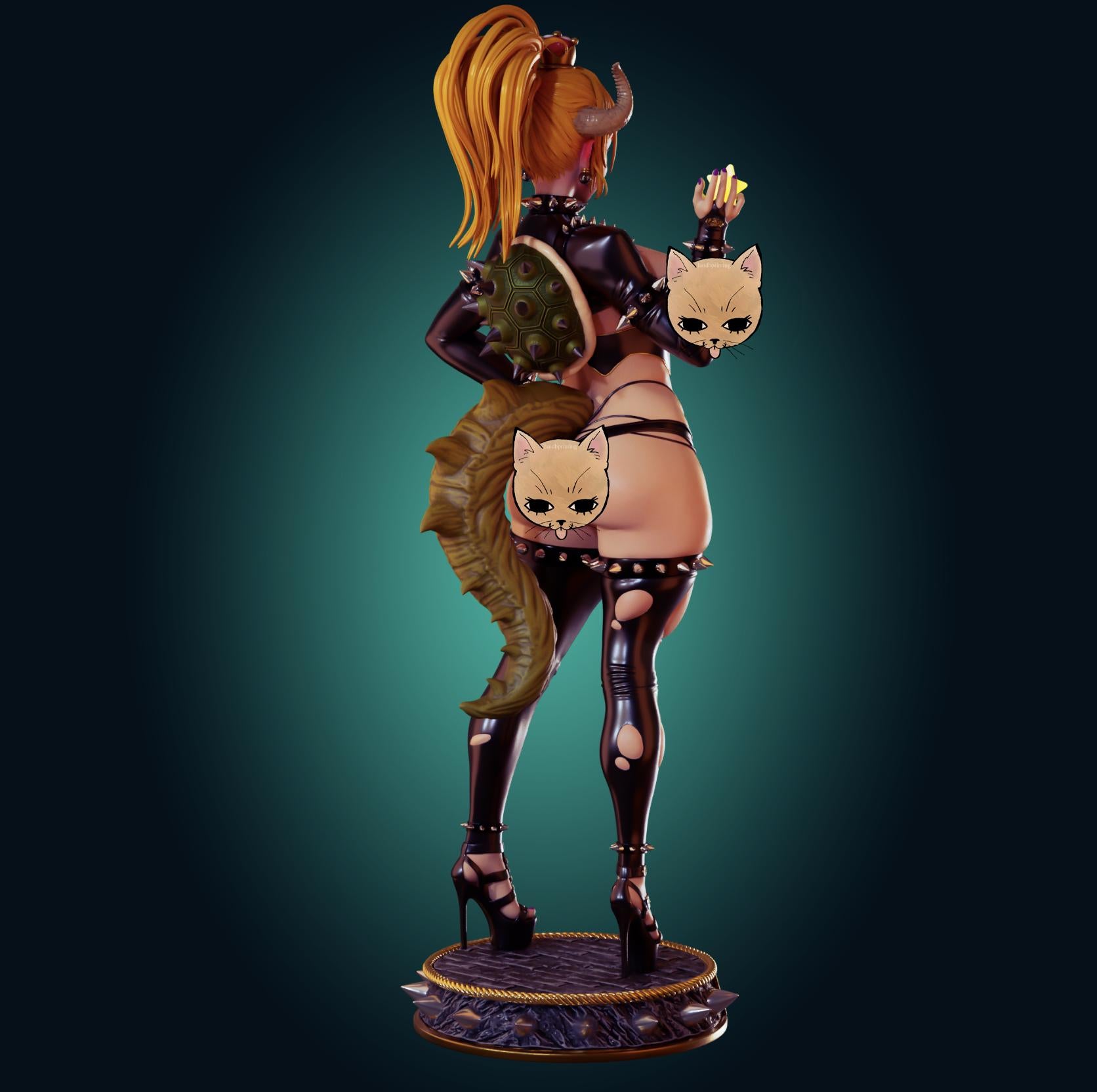Turtle Princess Model Kit | 3D Resin Printed Figurine | Officer Rhu