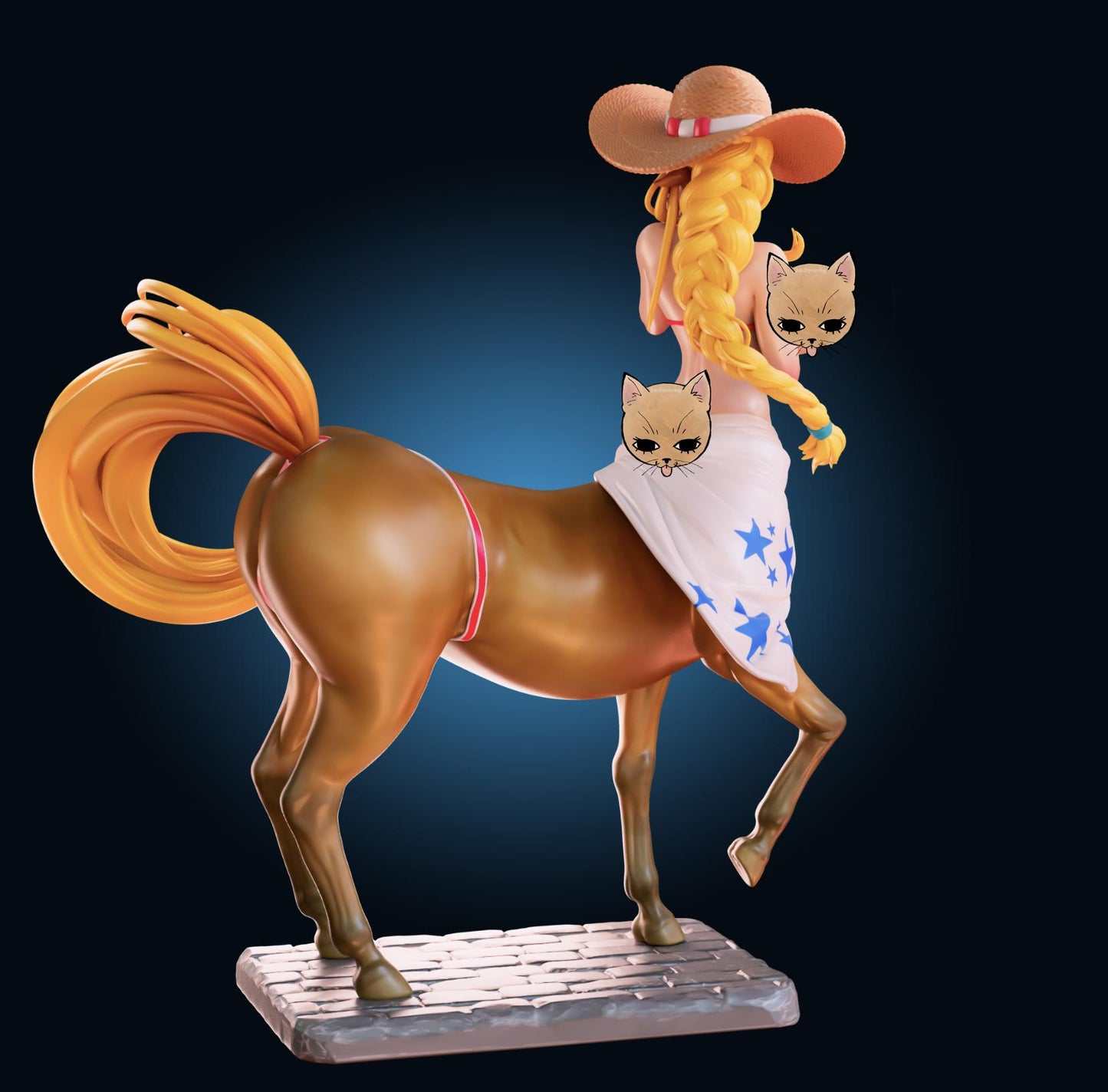 Centaur Girl Model Kit | 3D Resin Printed Figurine | Officer Rhu