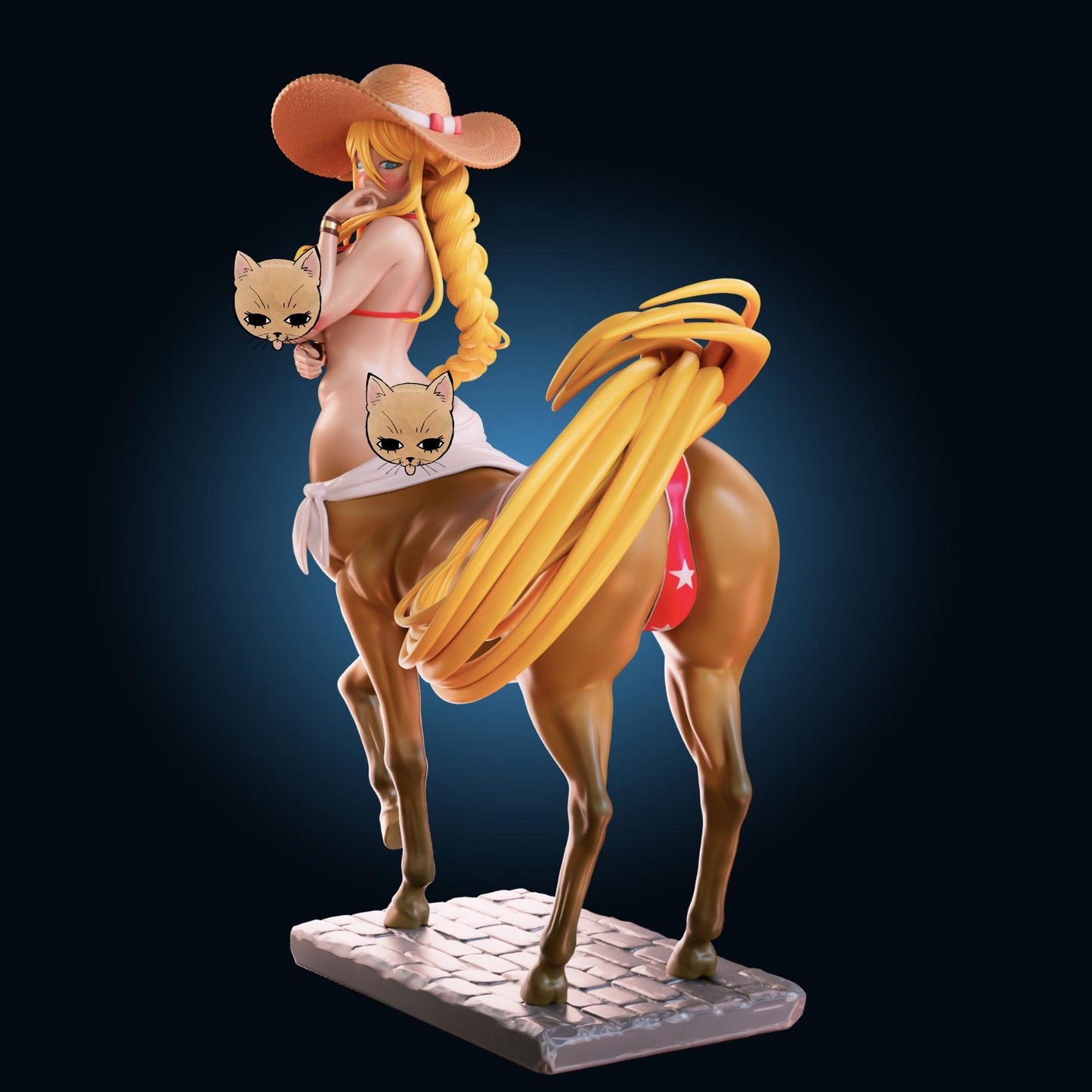 Centaur Girl Model Kit | 3D Resin Printed Figurine | Officer Rhu