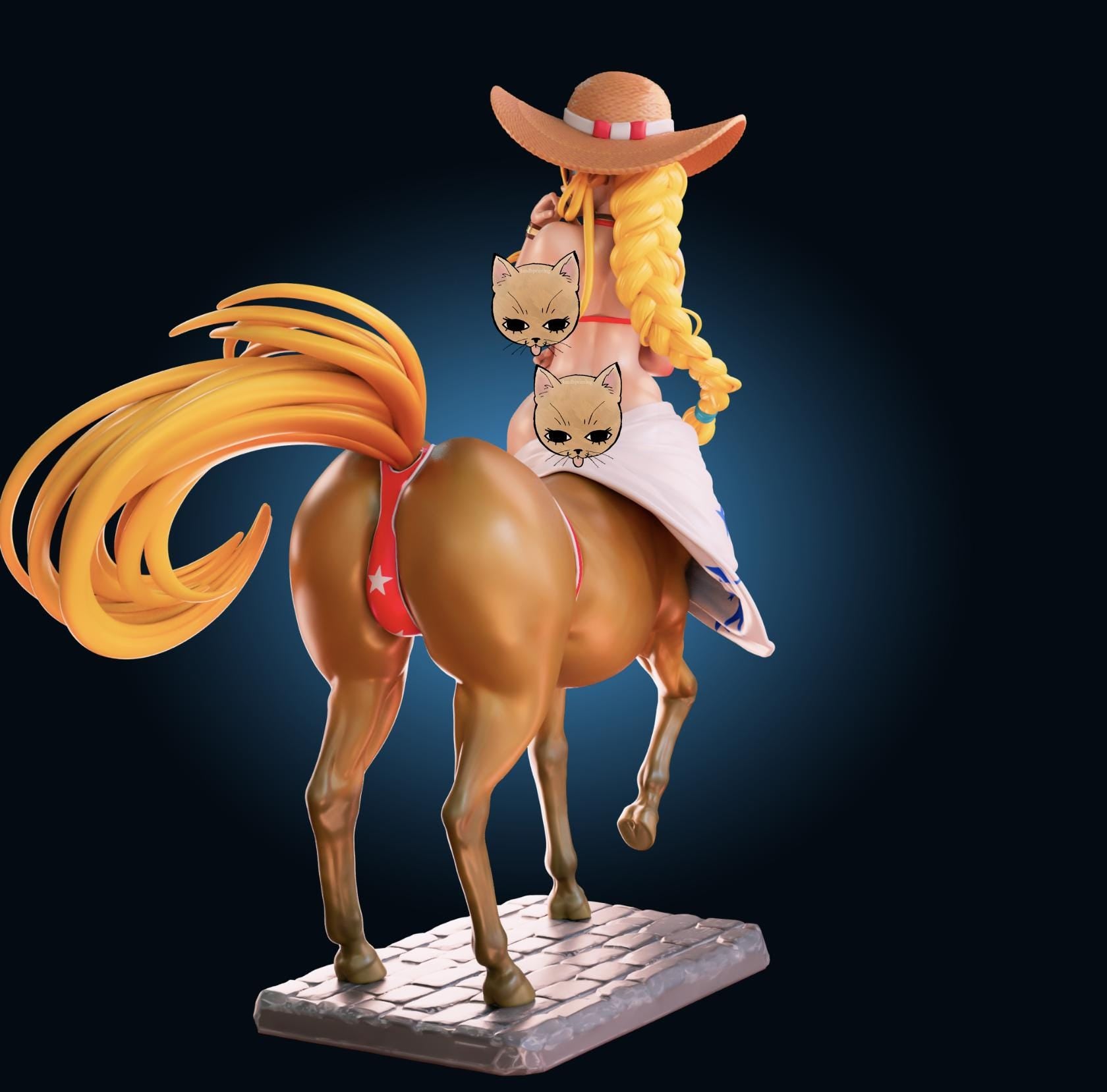 Centaur Girl Model Kit | 3D Resin Printed Figurine | Officer Rhu