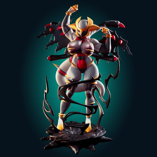 Ghost Dragon Girl Model Kit | 3D Resin Printed Figurine | Officer Rhu
