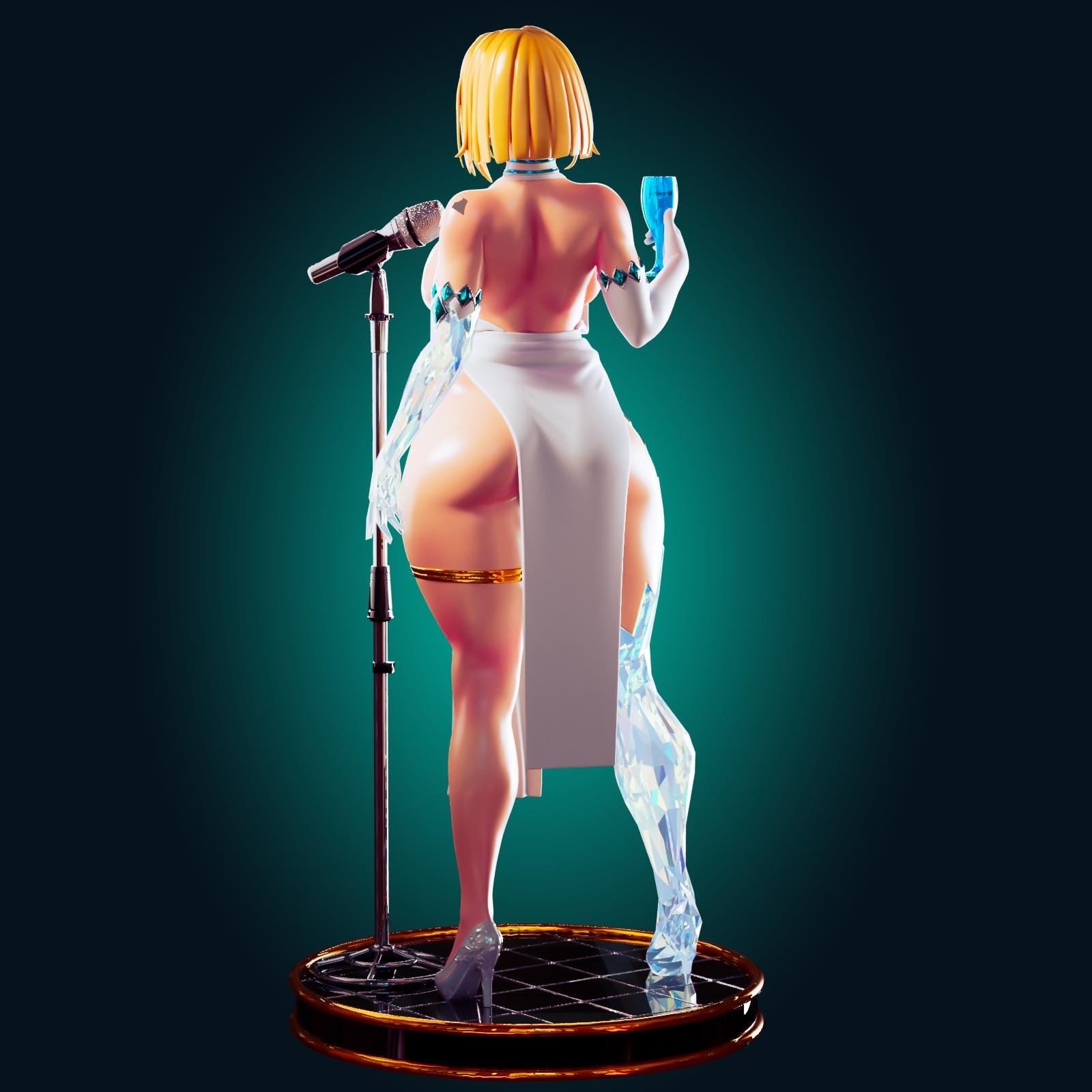 Ice Queen Model Kit | 3D Resin Printed Figurine | Officer Rhu