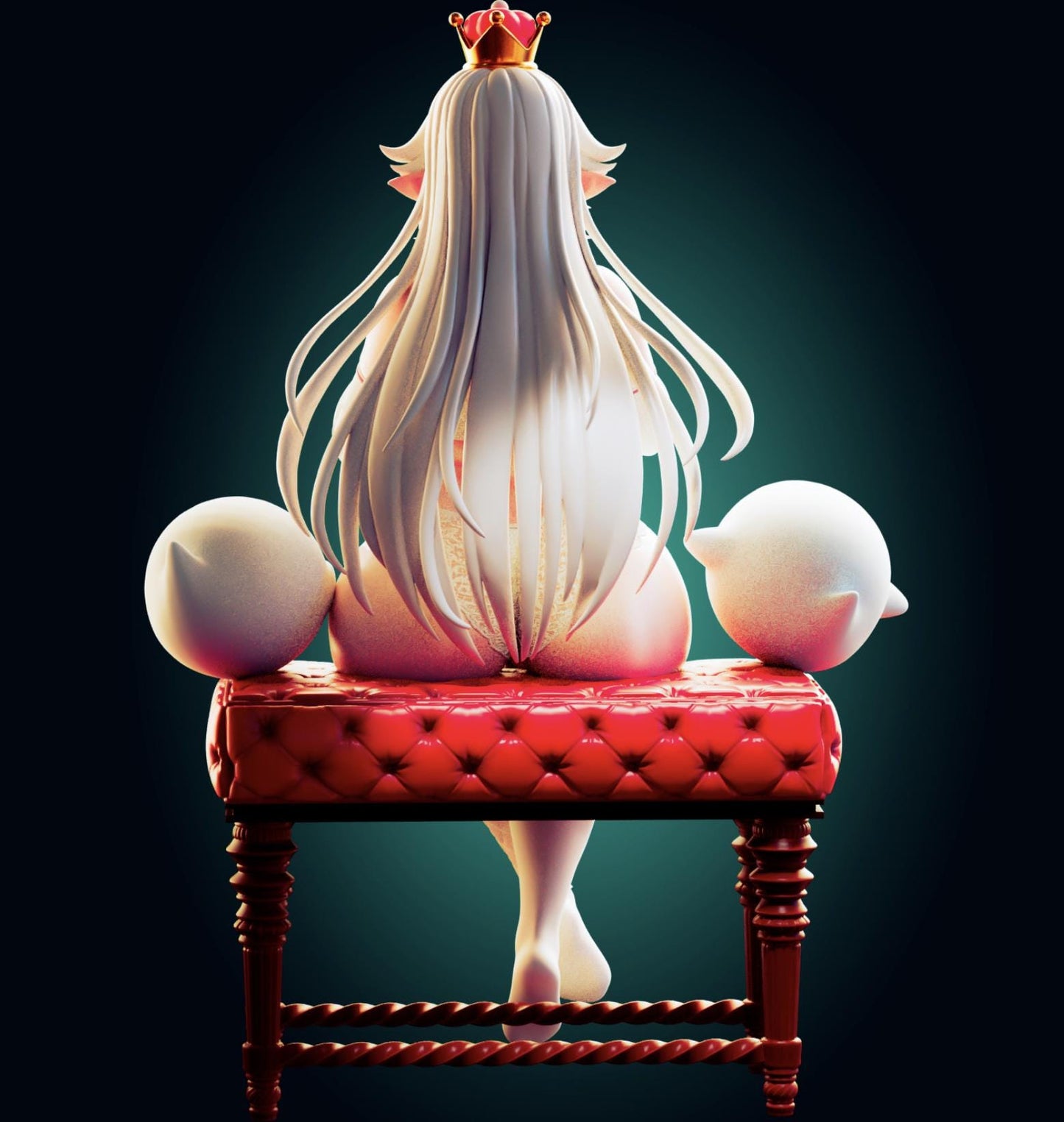 Ghost Princess Model Kit | 3D Resin Printed Figurine | Officer Rhu