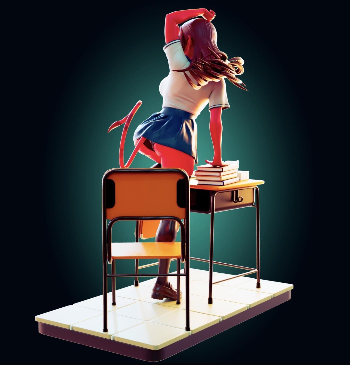 Succubus Model Kit | 3D Resin Printed Figurine | Officer Rhu