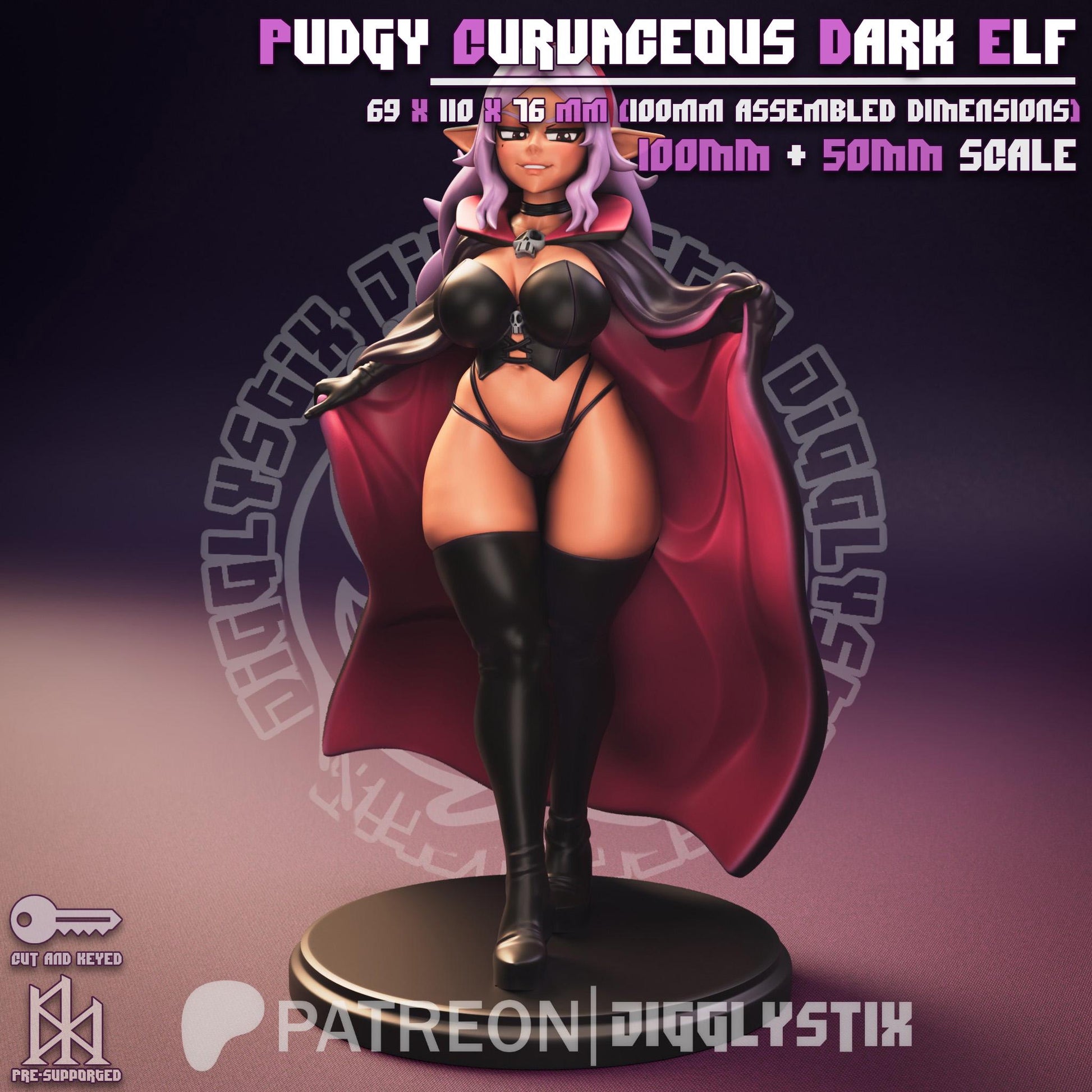 Curvy Elf Model Kit | Jigglystix
