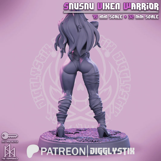 Amazon Warrior Woman Miniature | Jigglystix