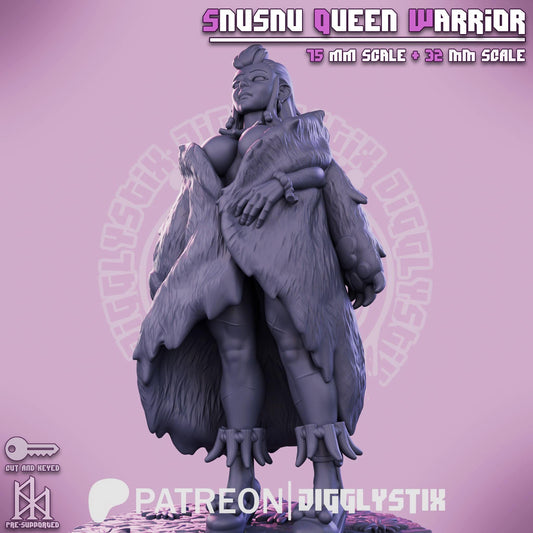 Amazonian Warrior Queen Miniature | Jigglystix