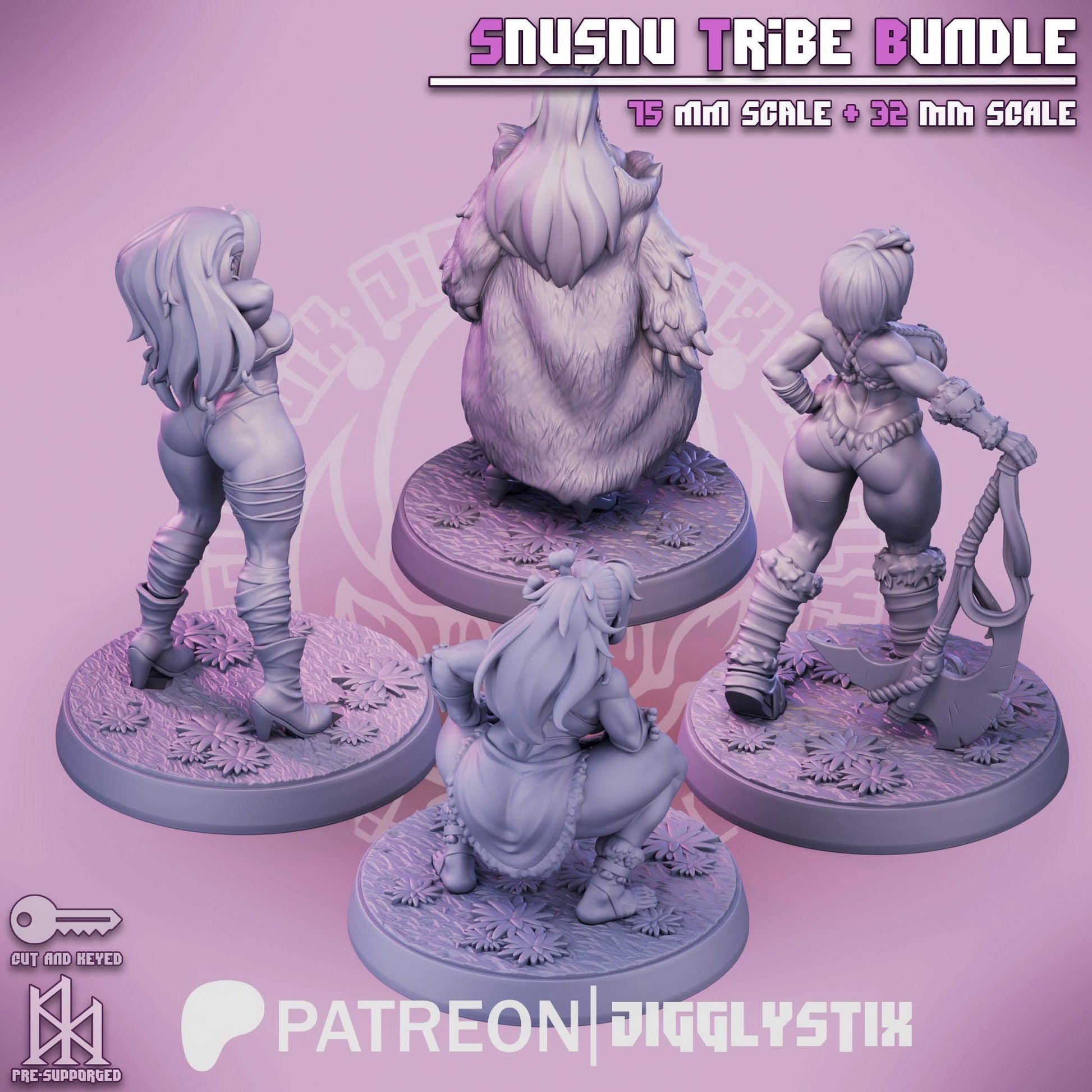 Amazonian Warrior Tribe Bundle | Jigglystix