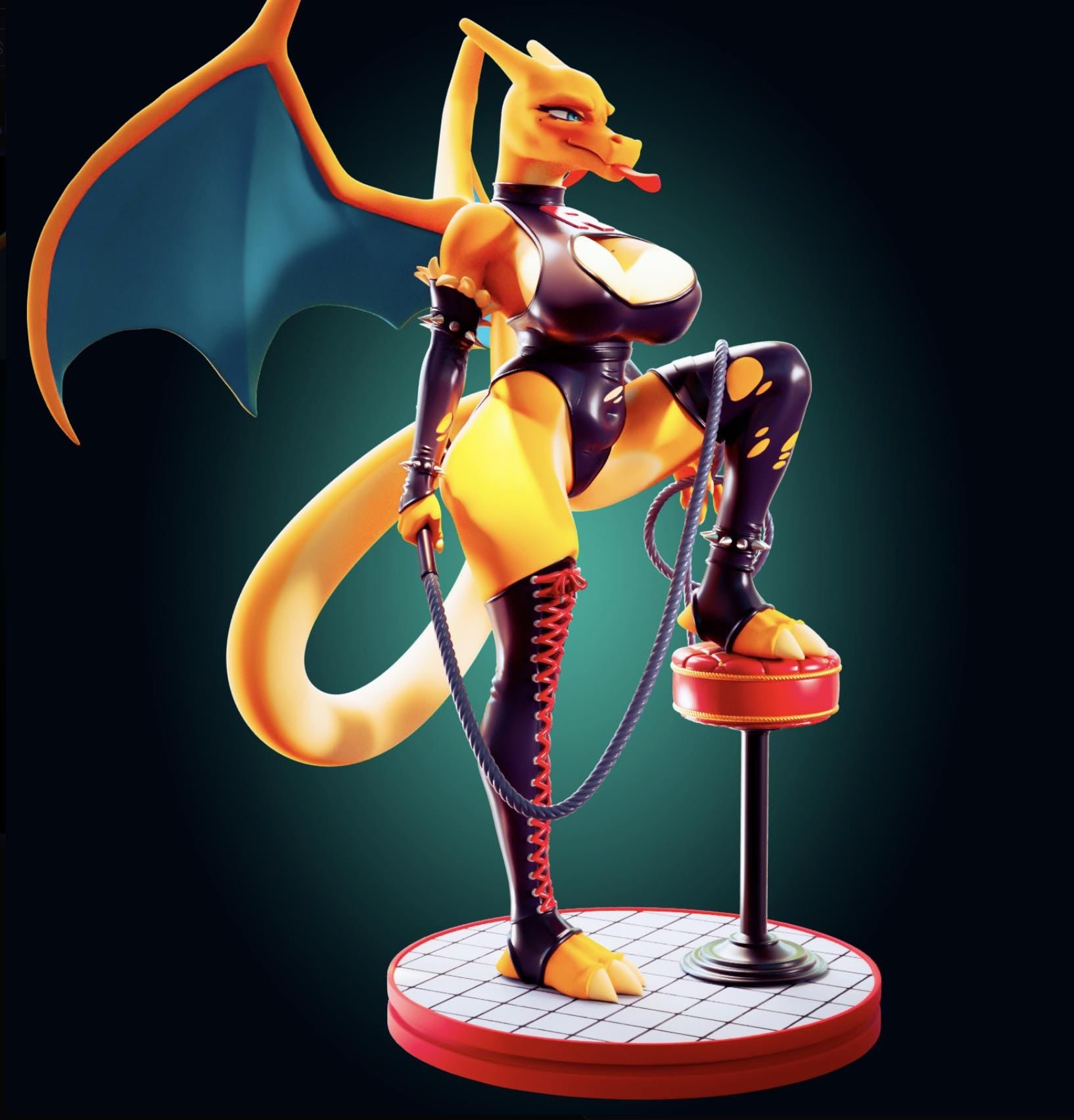 Dom Dragon Model Kit | 3D Resin Printed Figurine | Officer Rhu