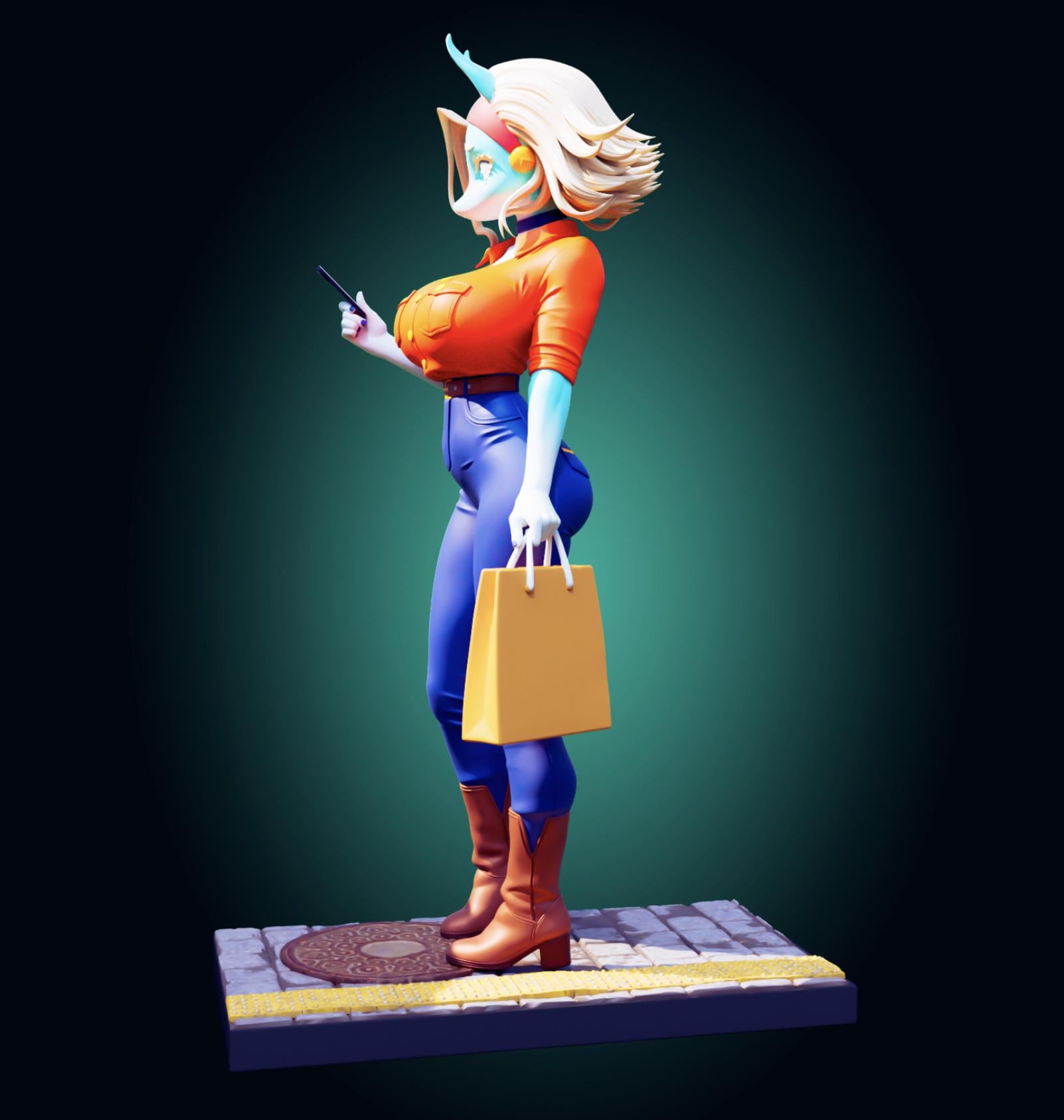 Ordinary Woman Model Kit | 3D Resin Printed Figurine | Officer Rhu