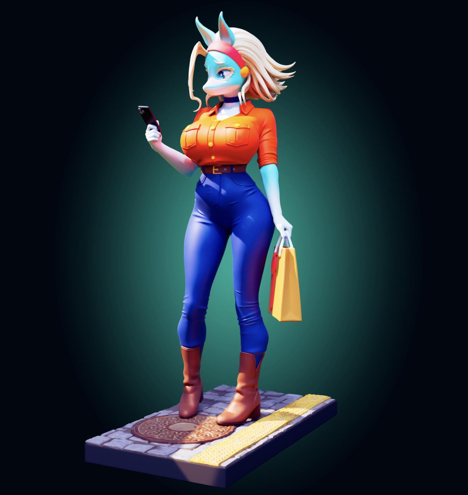 Ordinary Woman Model Kit | 3D Resin Printed Figurine | Officer Rhu