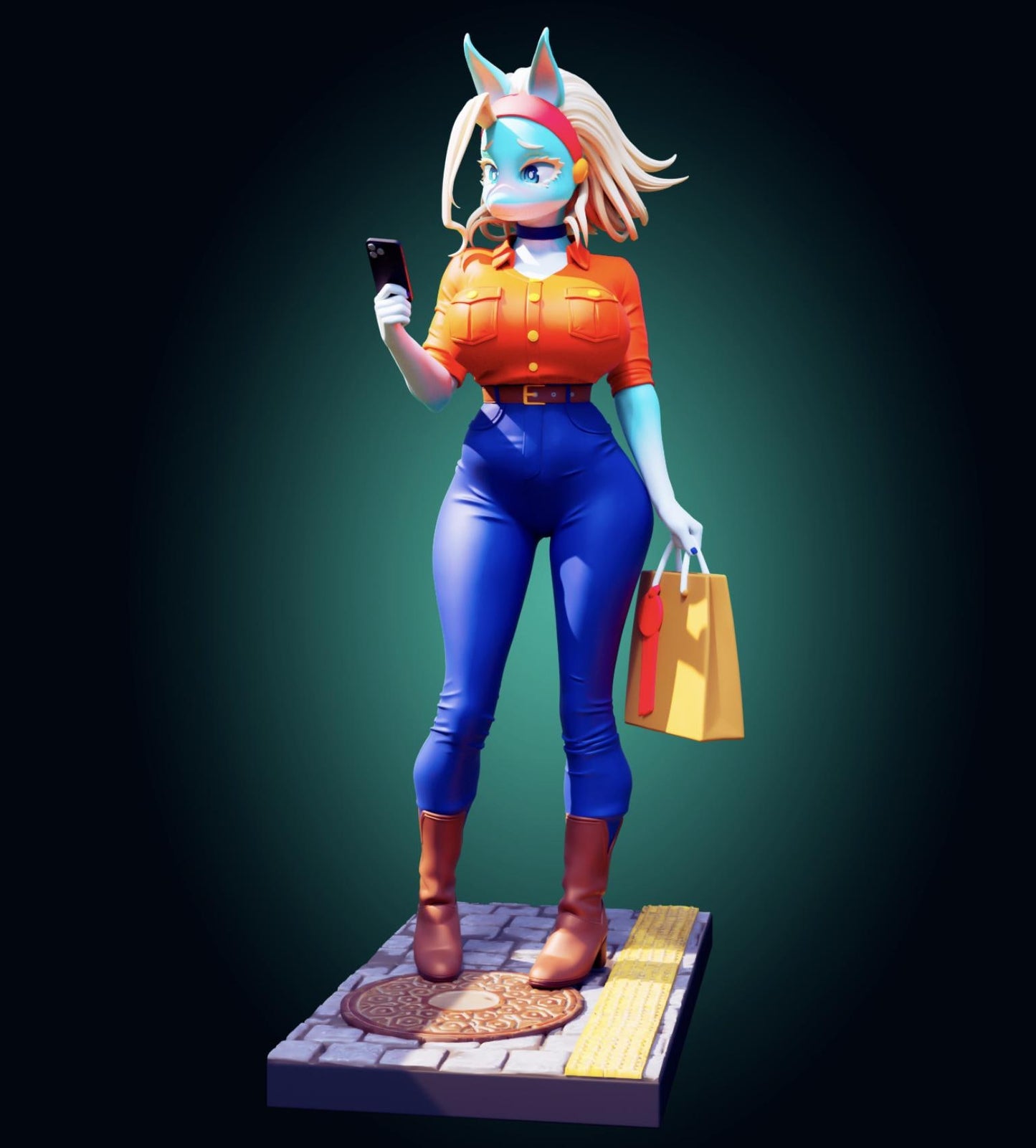 Ordinary Woman Model Kit | 3D Resin Printed Figurine | Officer Rhu