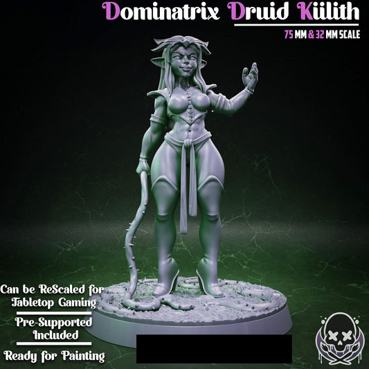 Dominatrix Druid Kilith Miniature | Jigglystix