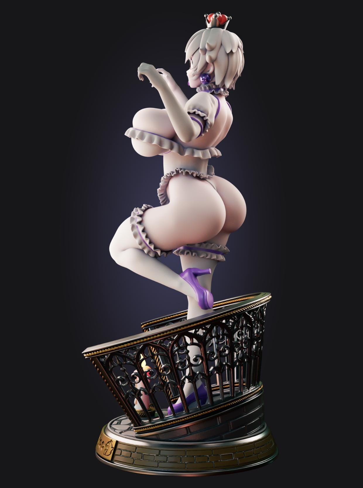 Ghost Princess Model Kit | 3D Resin Printed Figurine | Officer Rhu