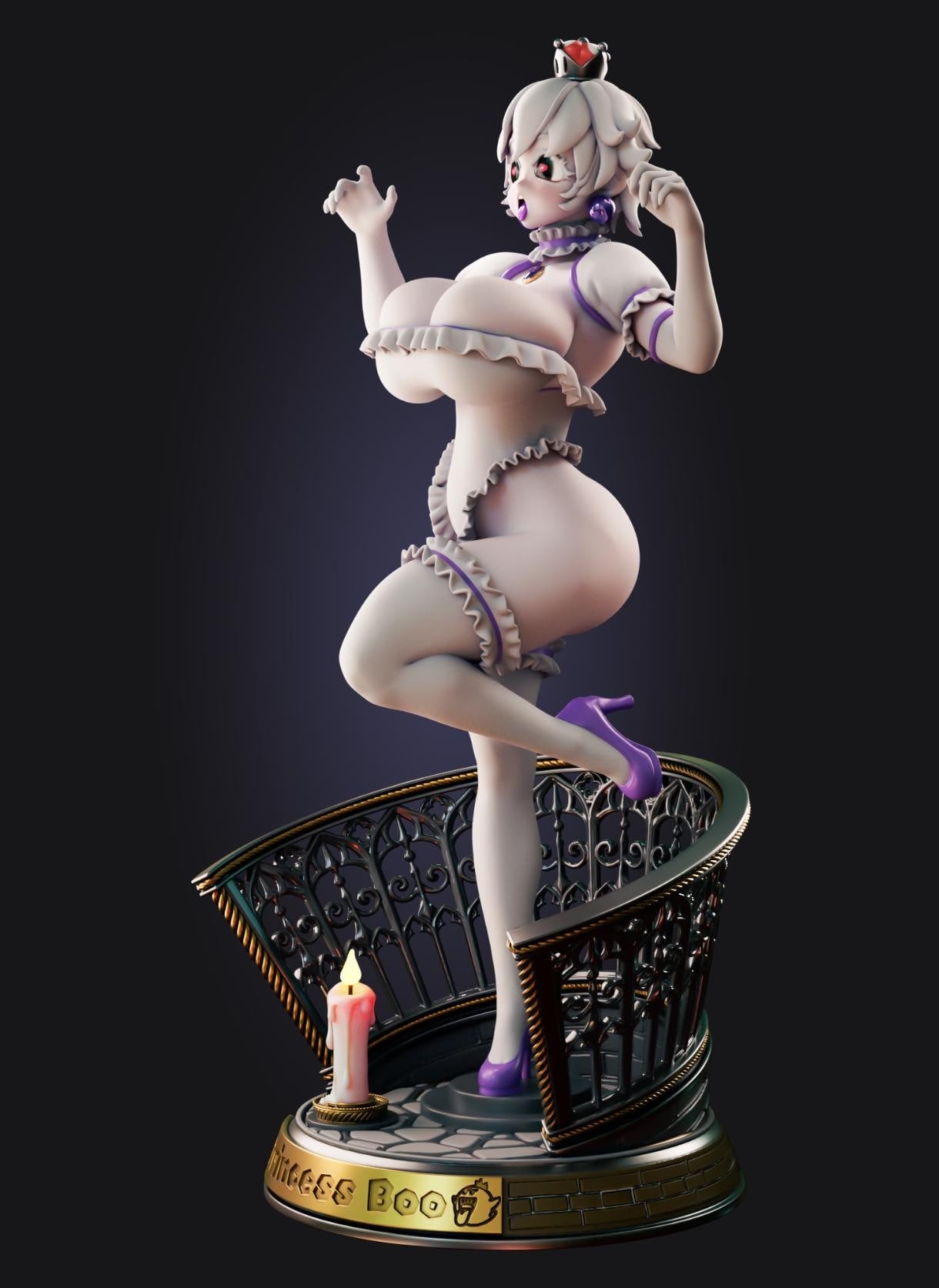 Ghost Princess Model Kit | 3D Resin Printed Figurine | Officer Rhu