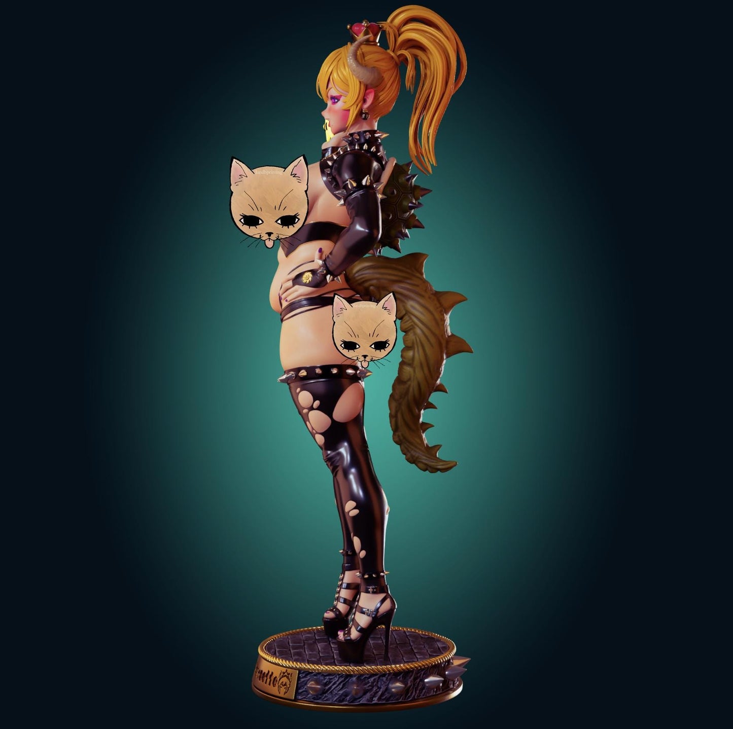 Turtle Princess Model Kit | 3D Resin Printed Figurine | Officer Rhu