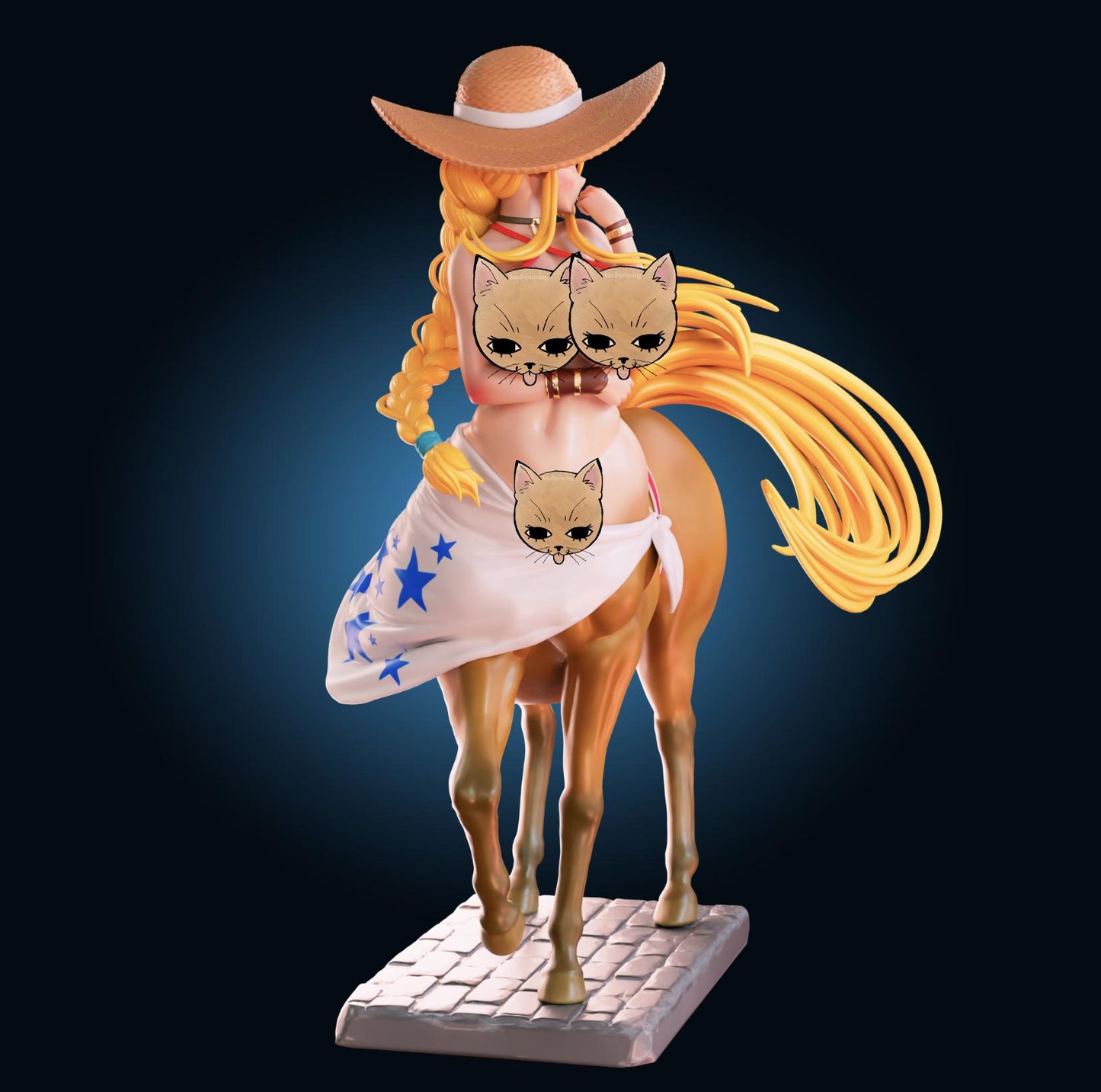 Centaur Girl Model Kit | 3D Resin Printed Figurine | Officer Rhu