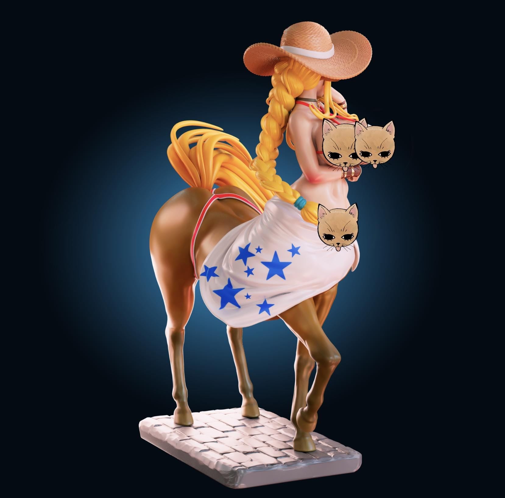 Centaur Girl Model Kit | 3D Resin Printed Figurine | Officer Rhu