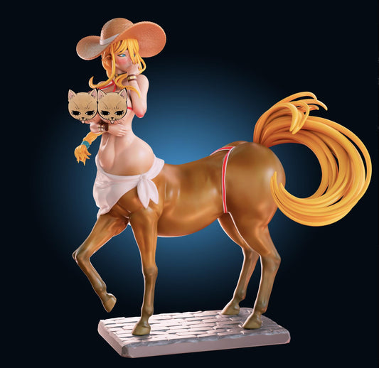 Centaur Girl Model Kit | 3D Resin Printed Figurine | Officer Rhu