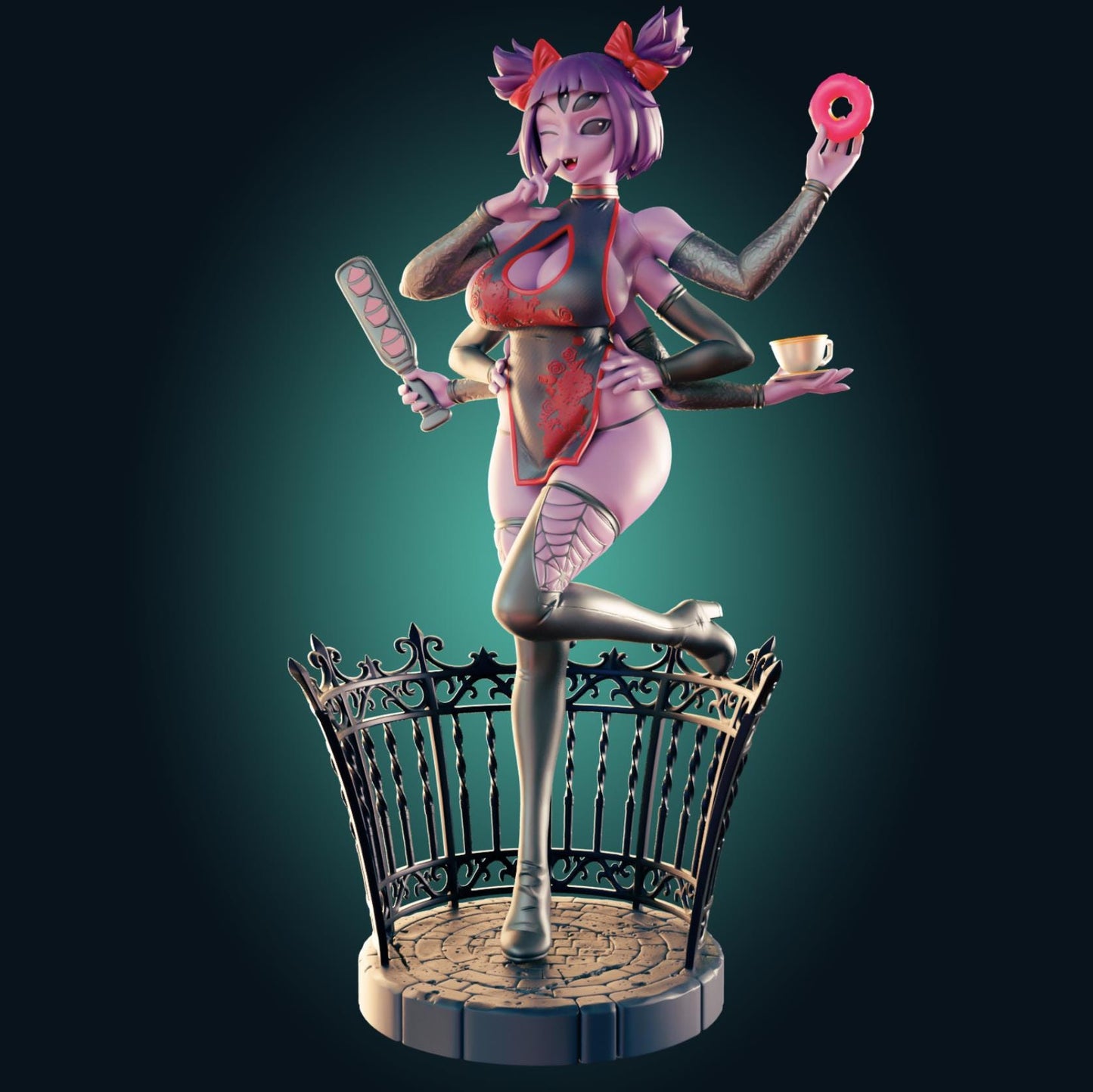 Spider Girl Model Kit | 3D Resin Printed Figurine | Officer Rhu