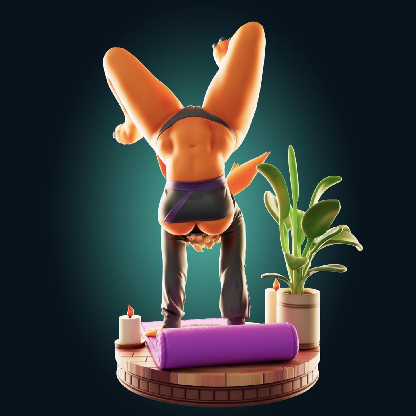 Fire Fox Model Kit | 3D Resin Printed Figurine | Officer Rhu