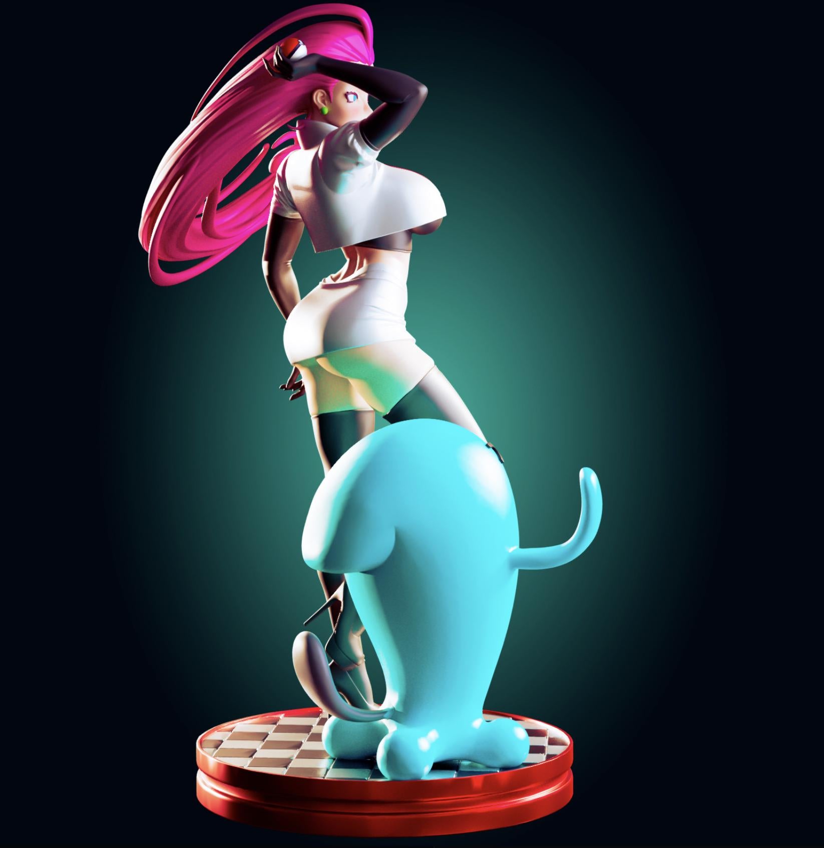 Monster Trainer Model Kit | 3D Resin Printed Figurine | Officer Rhu