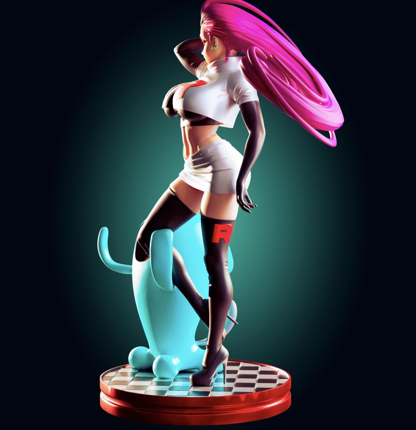 Monster Trainer Model Kit | 3D Resin Printed Figurine | Officer Rhu
