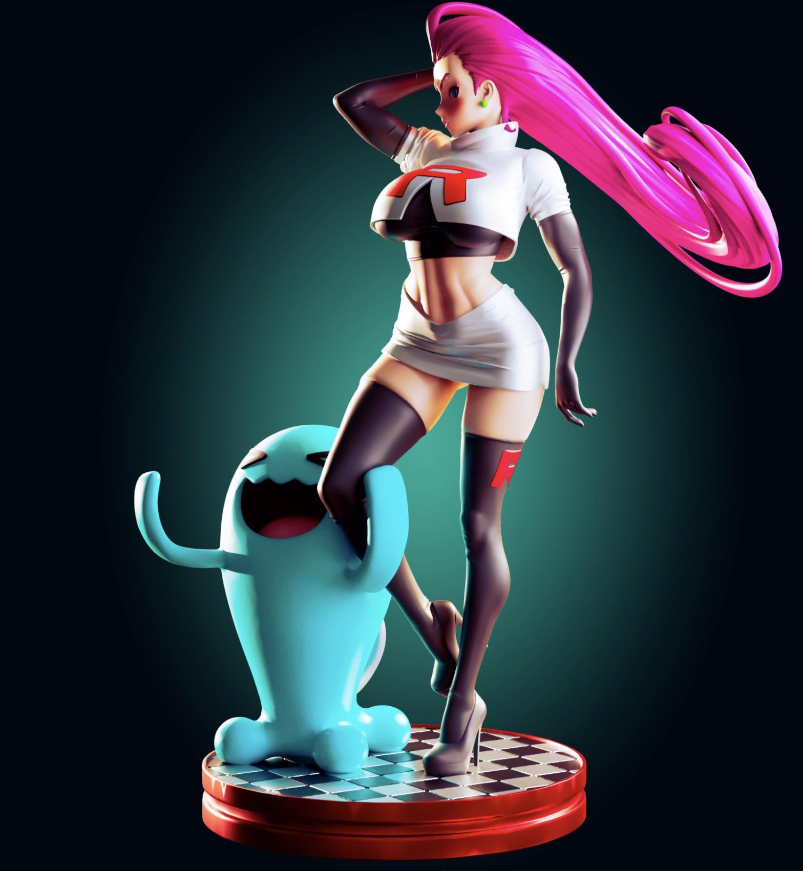 Monster Trainer Model Kit | 3D Resin Printed Figurine | Officer Rhu