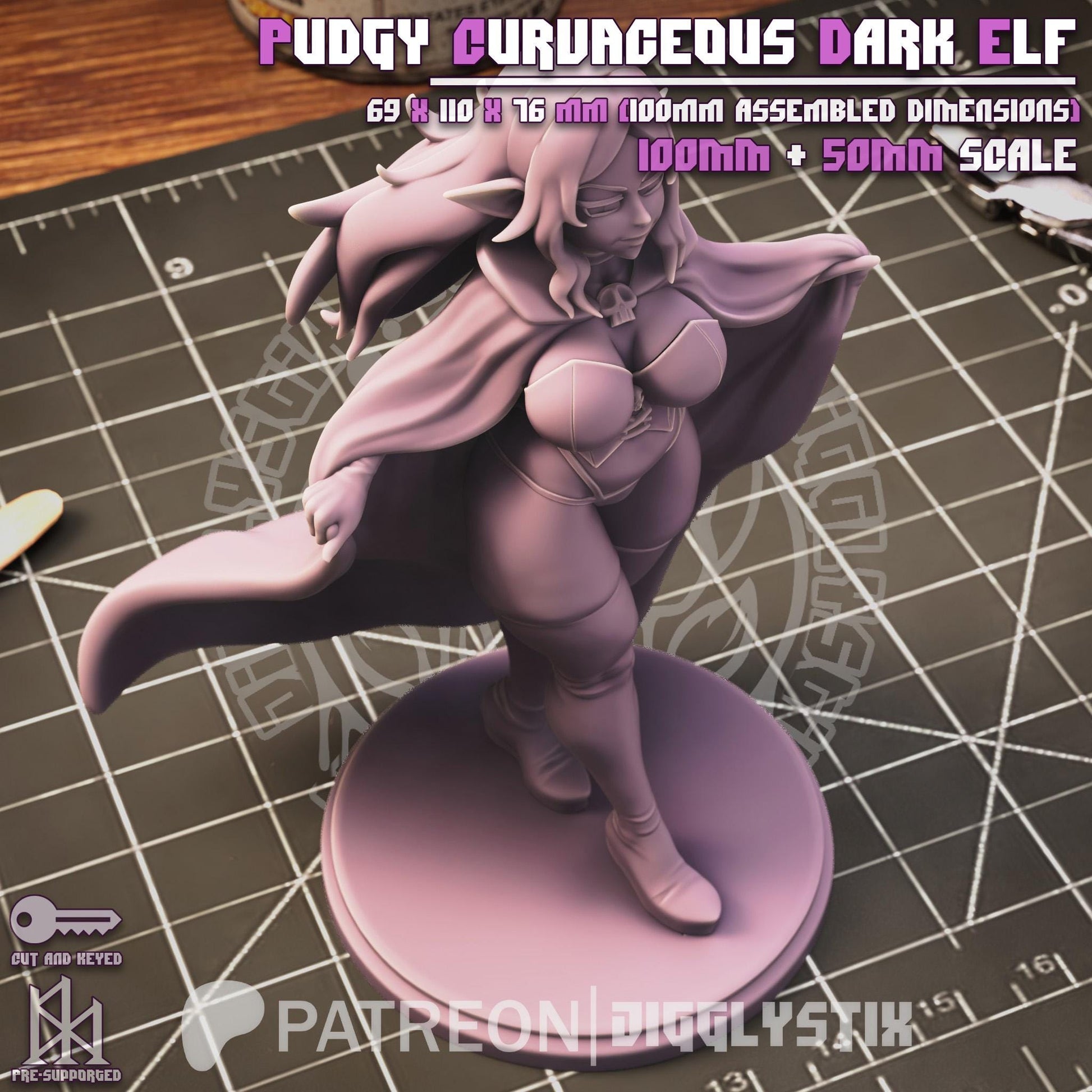 Curvy Elf Model Kit | Jigglystix