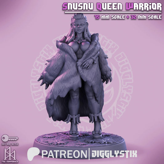 Amazonian Warrior Queen Miniature | Jigglystix