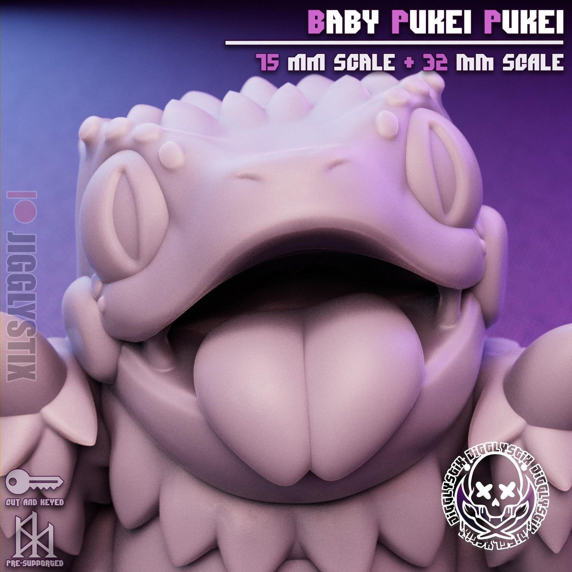 Baby Monster Miniature | Jigglystix