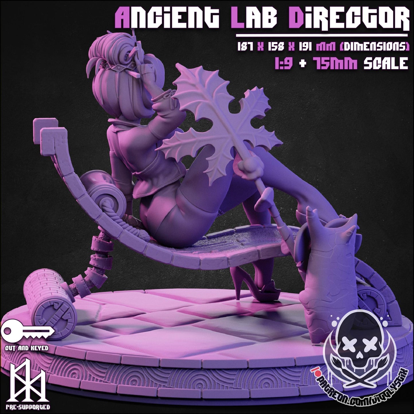 Ancient Lab Director Model | Jigglystix