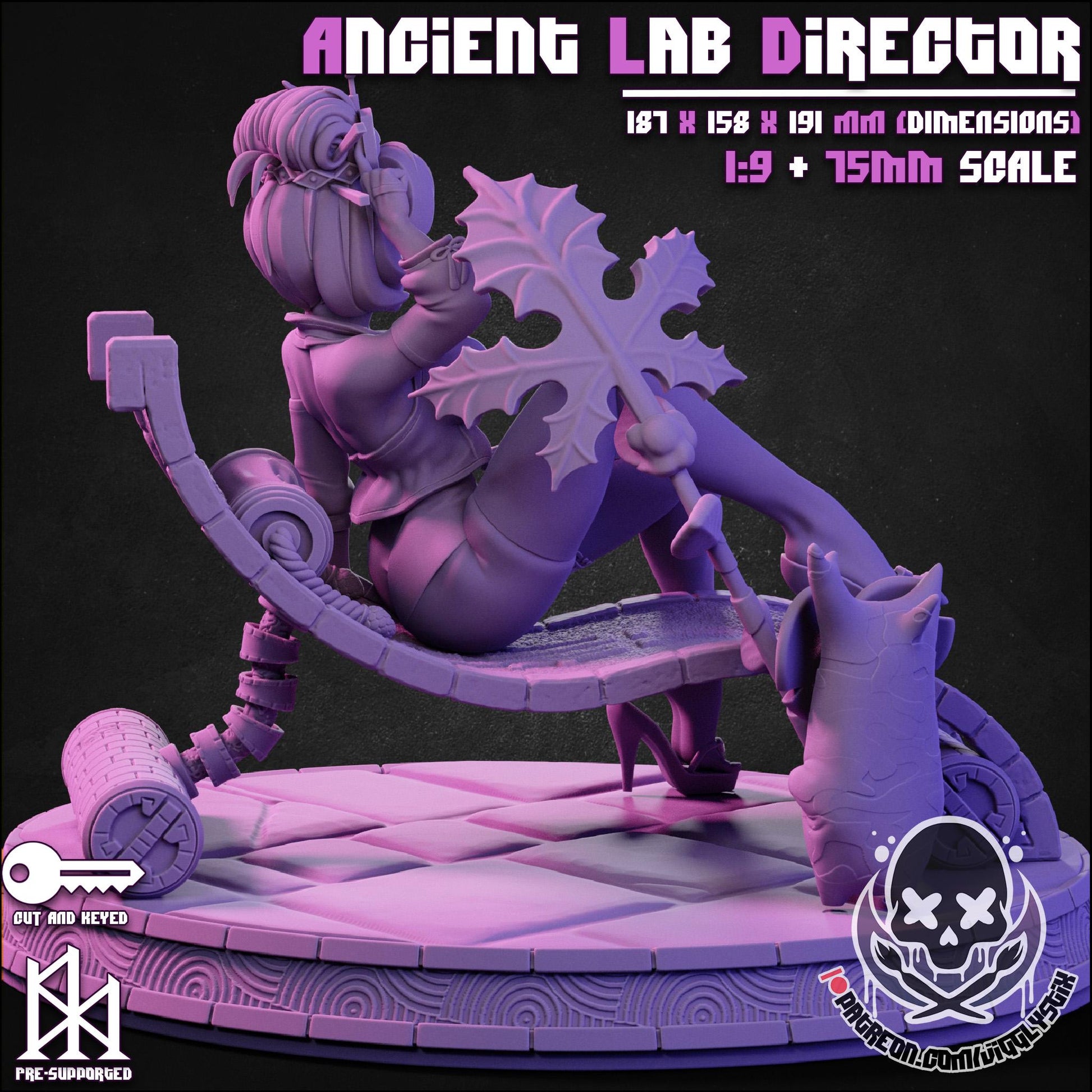 Ancient Lab Director Model | Jigglystix
