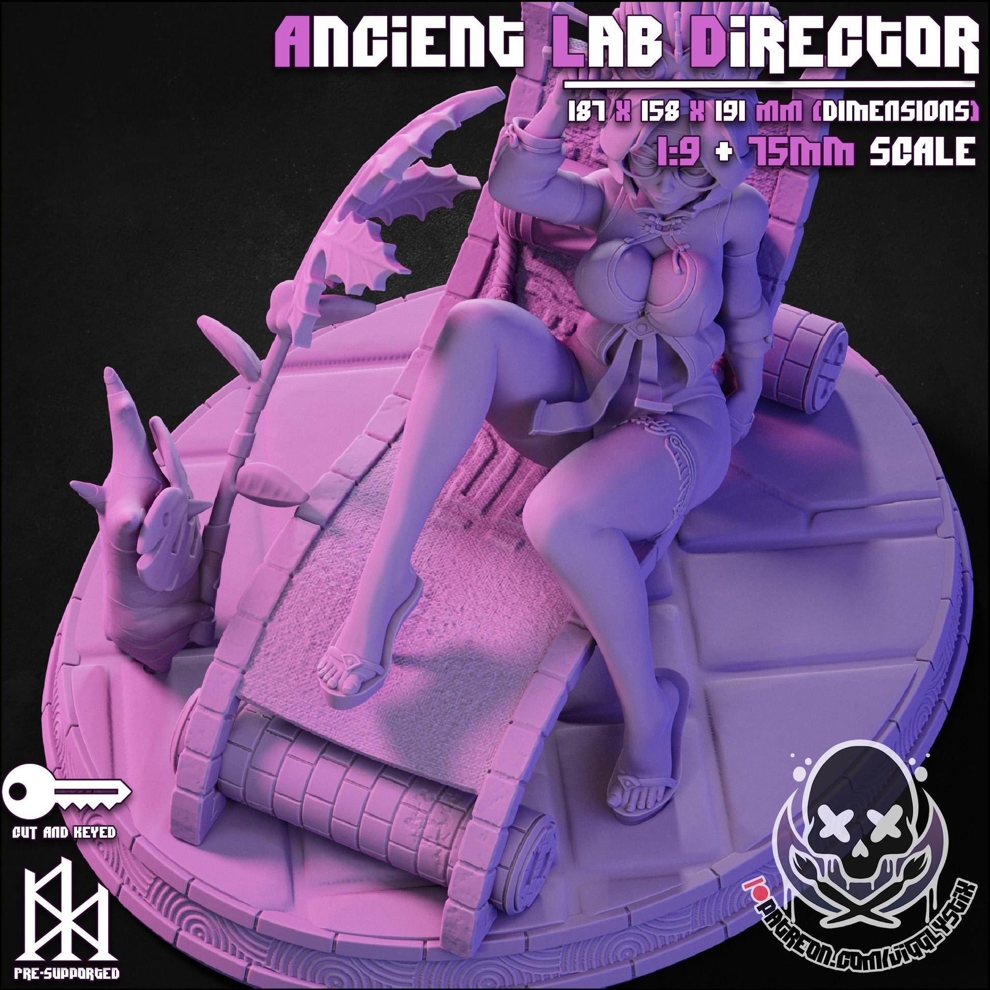 Ancient Lab Director Model | Jigglystix