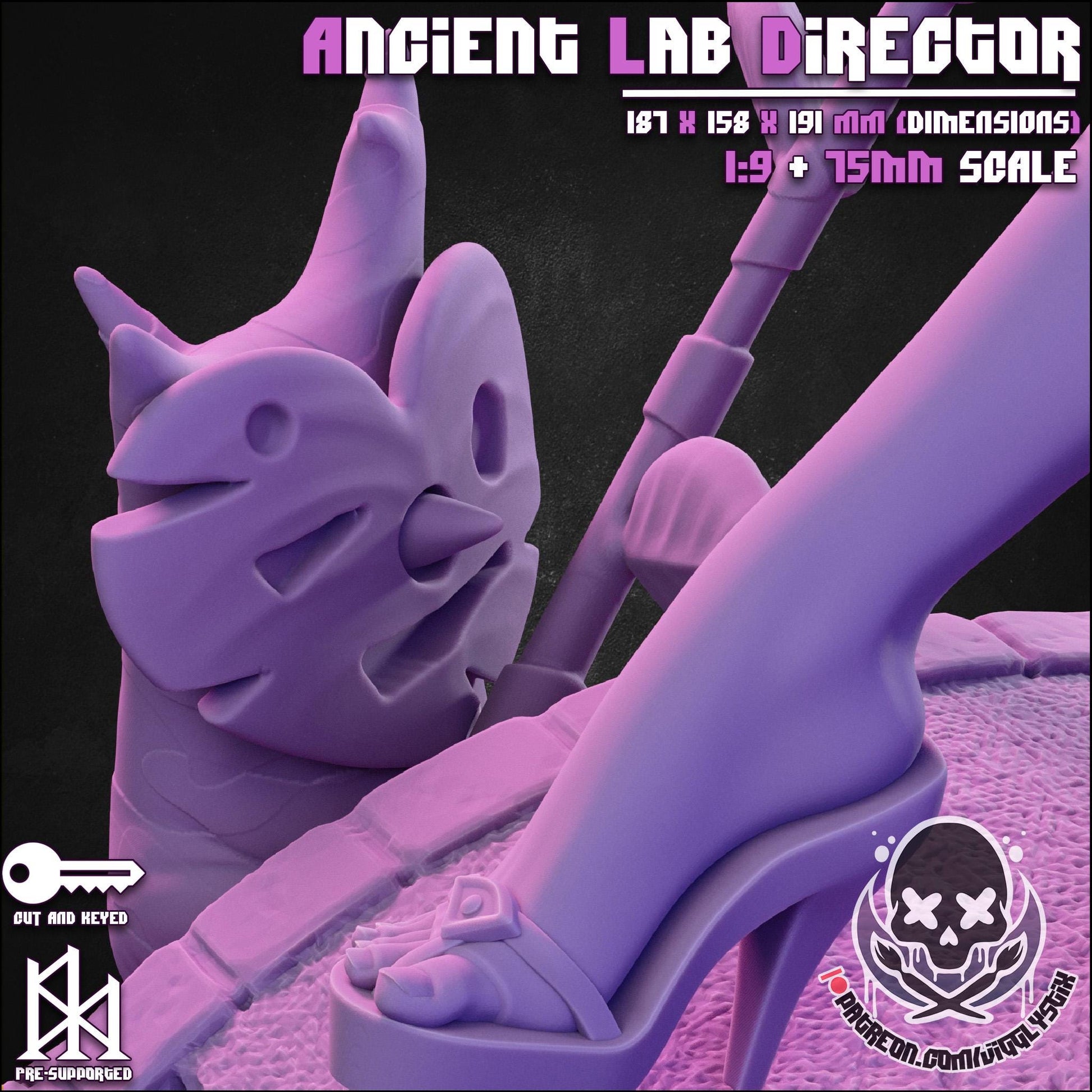 Ancient Lab Director Model | Jigglystix