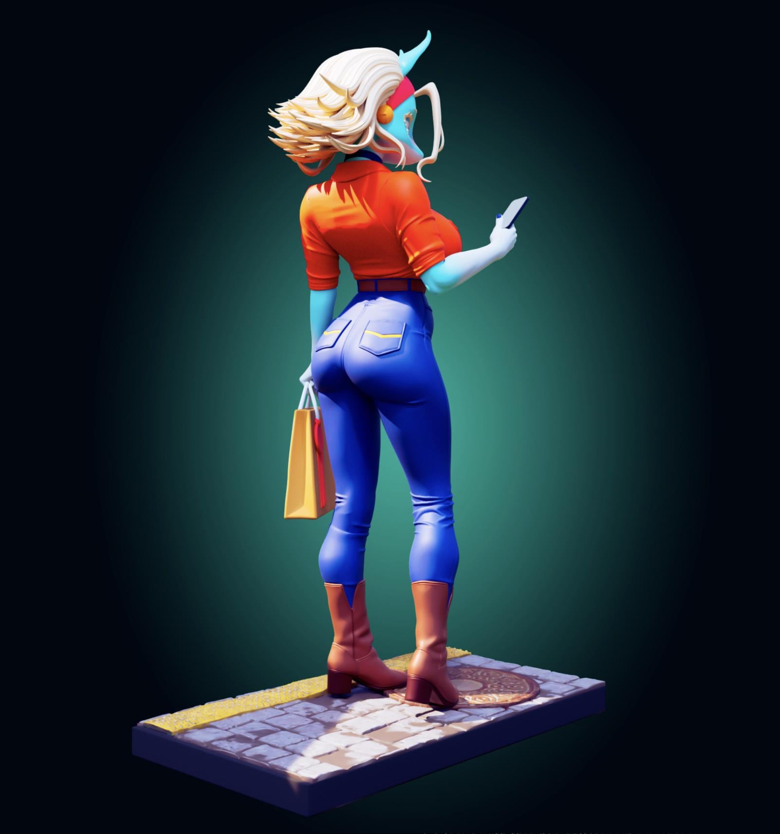 Ordinary Woman Model Kit | 3D Resin Printed Figurine | Officer Rhu
