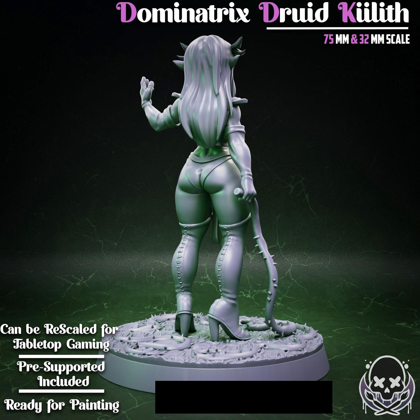 Dominatrix Druid Kilith Miniature | Jigglystix