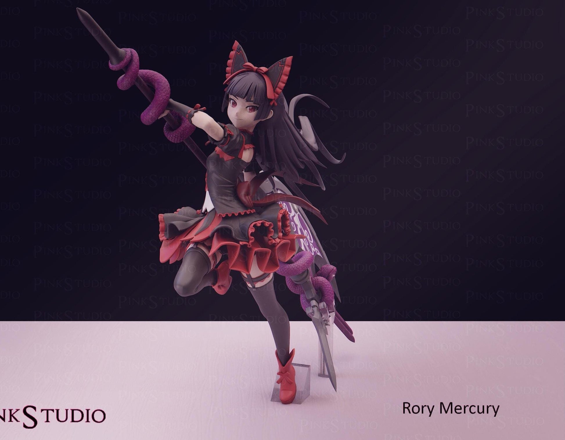 Goddess Model Kit | 3D Resin Printed Figurine | Pink Studio