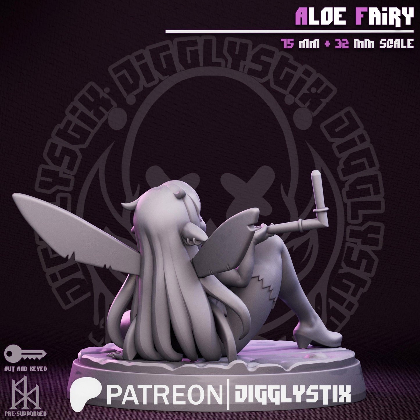 Aloe Fairy Miniature | Jigglystix
