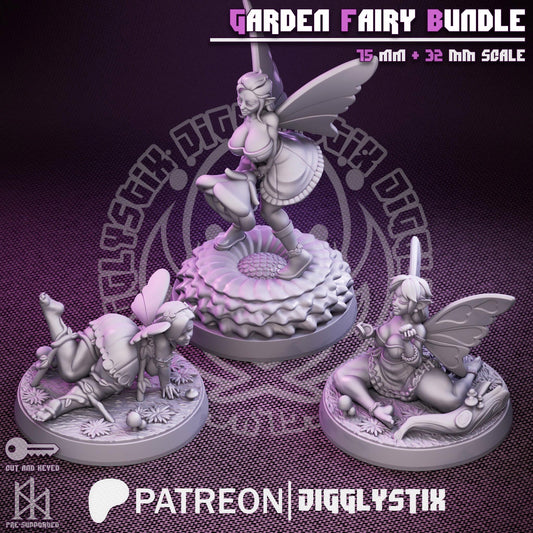 Curvy Fairy Bundle Miniatures | Jigglystix