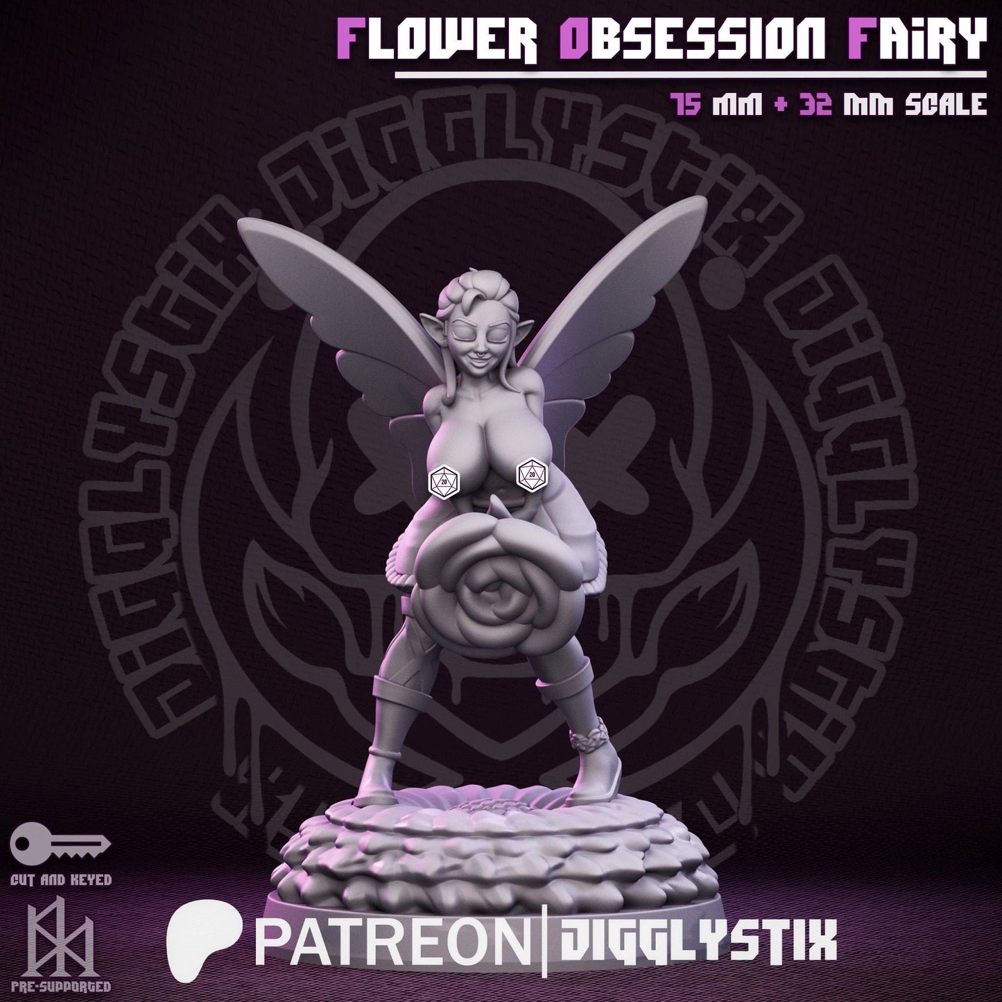 Flower Fairy Miniature | Jigglystix