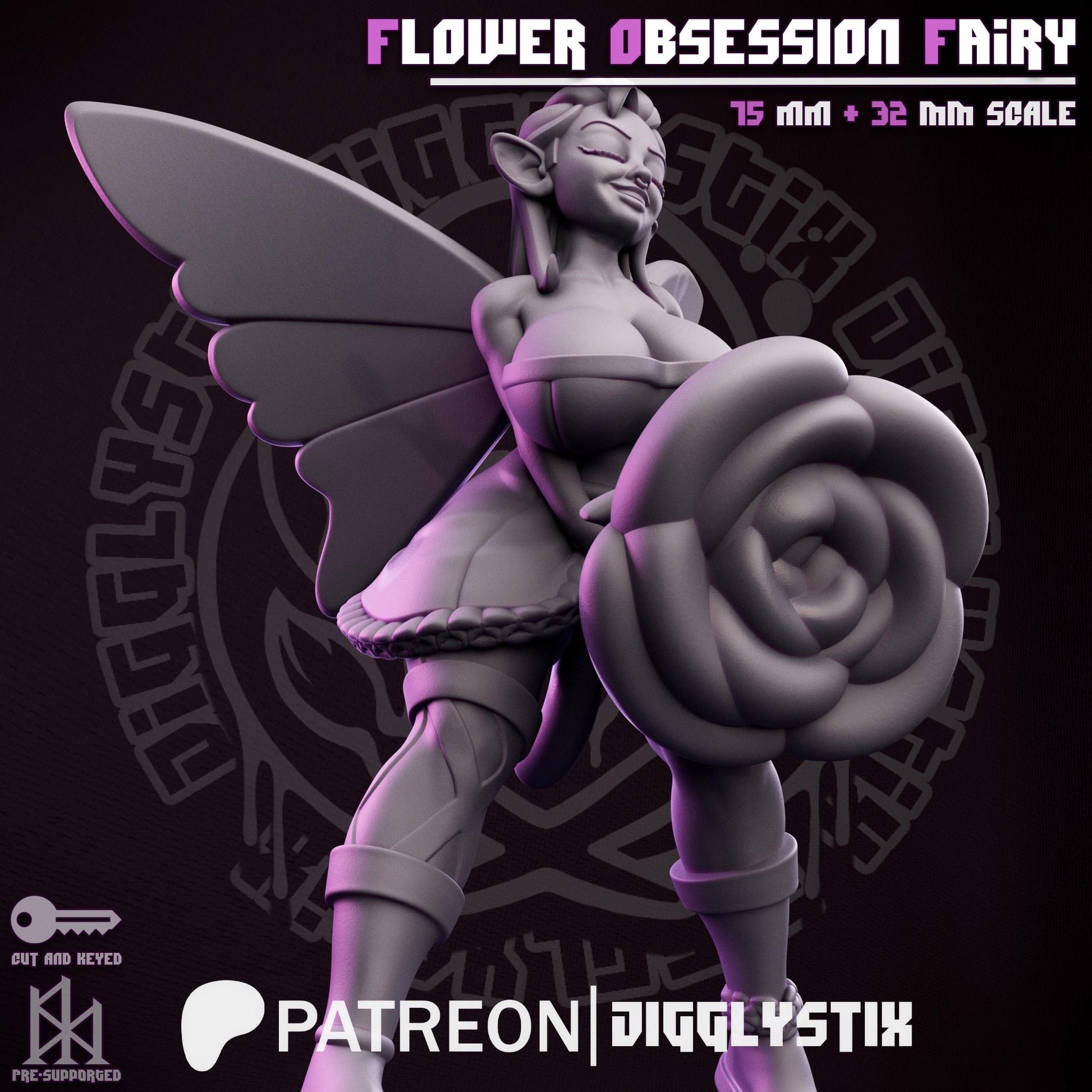 Flower Fairy Miniature | Jigglystix