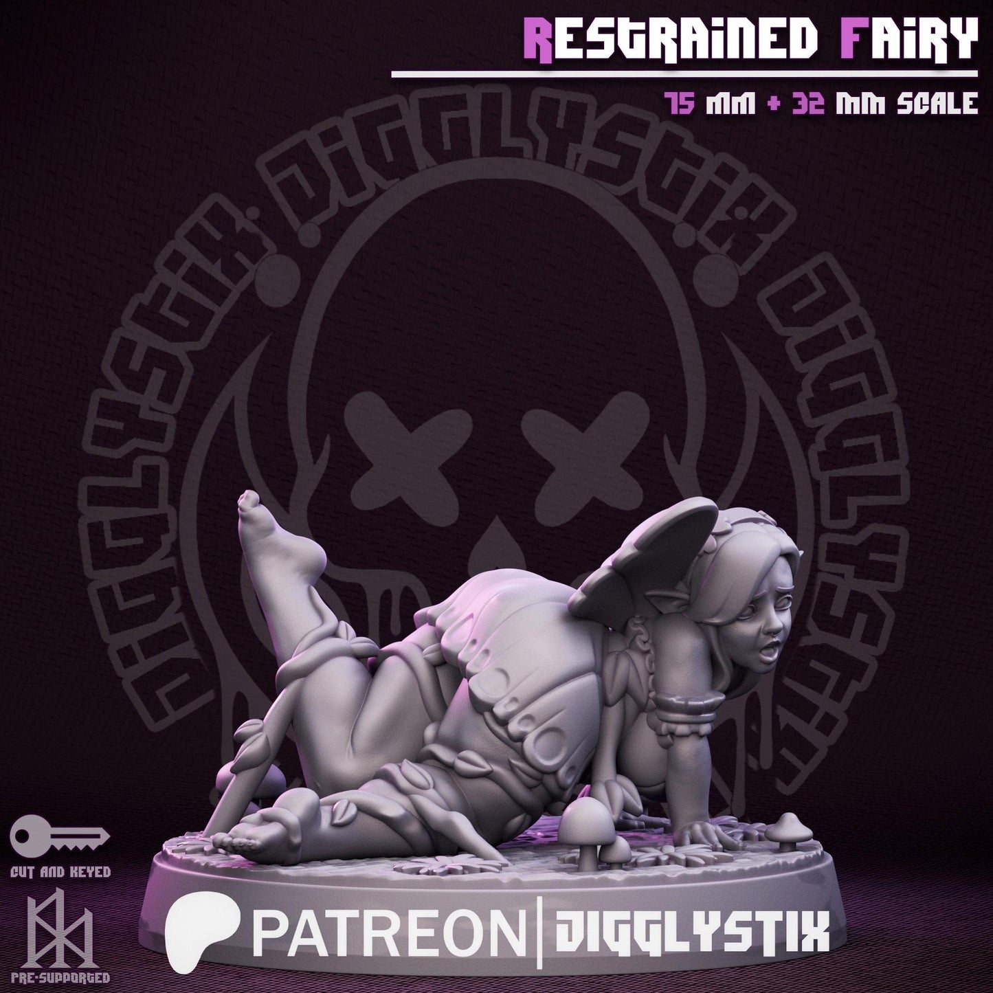 Restrained Fairy Miniature | Jigglystix