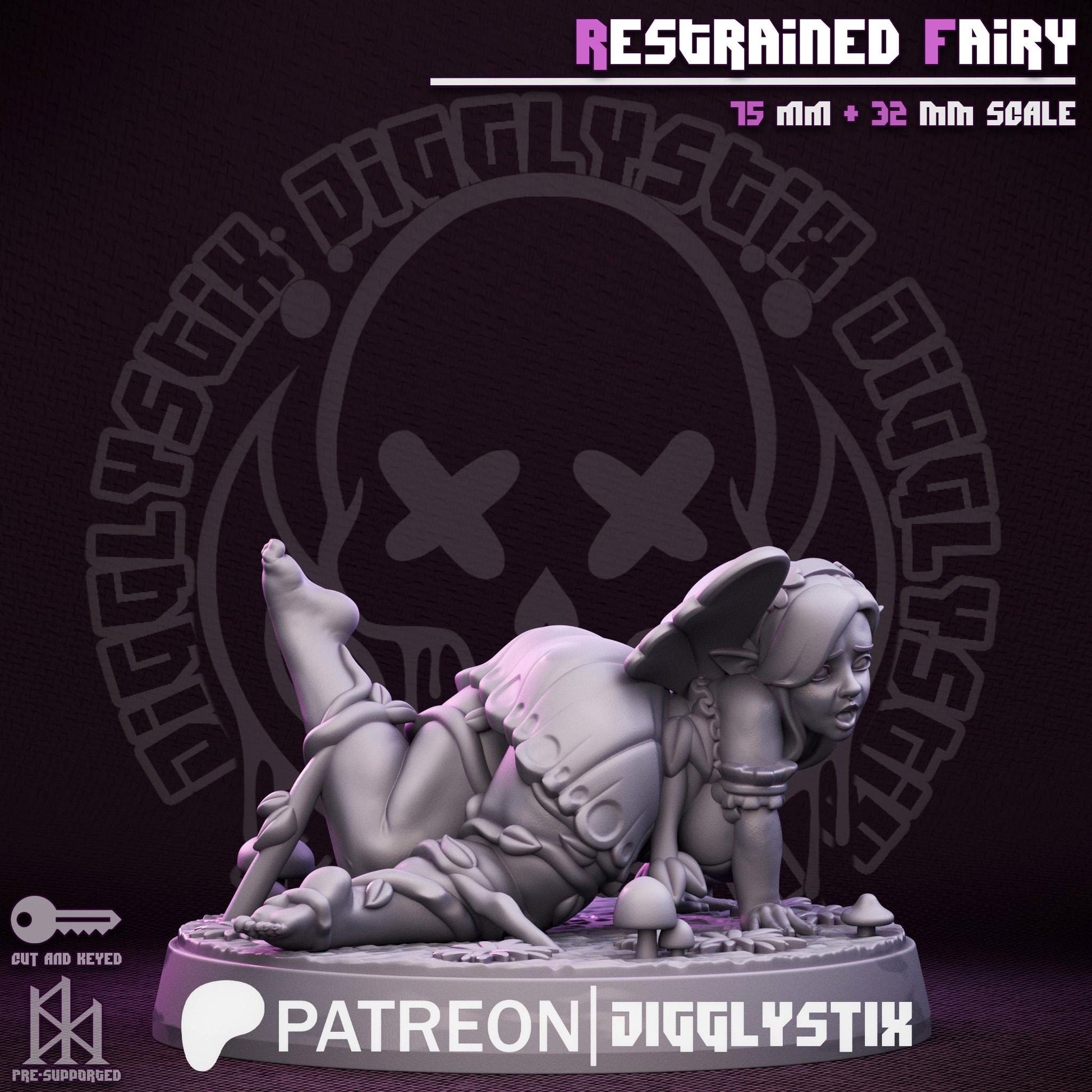 Restrained Fairy Miniature | Jigglystix