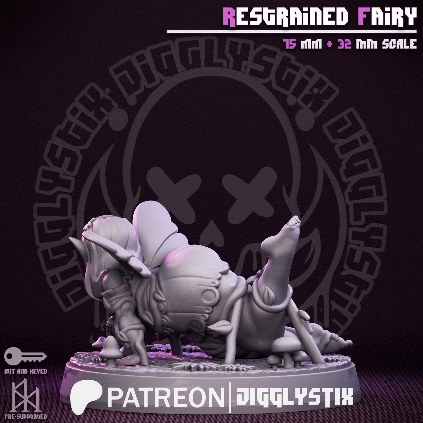 Restrained Fairy Miniature | Jigglystix